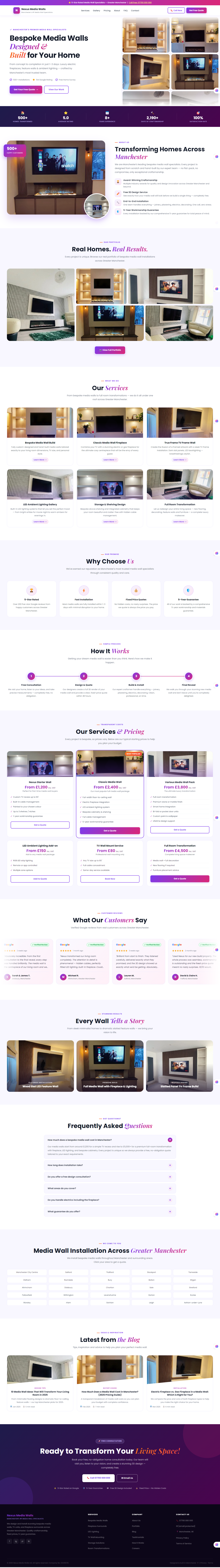 Nexus Media Walls — Bespoke Media Wall Installation